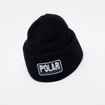 Polar Skate Co Earthquake Merino Beanie - Black