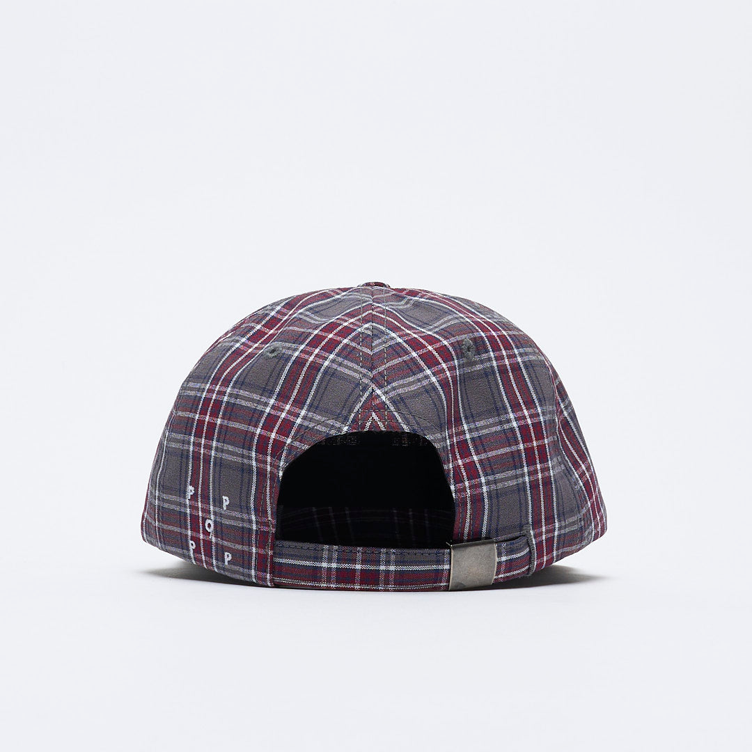 Pop Trading Company - Checked Flexfoam Sixpanel Hat (Grey Check)