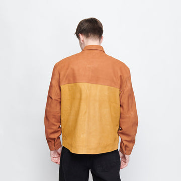 Pop Trading Company - Suede Jacket (Brown)