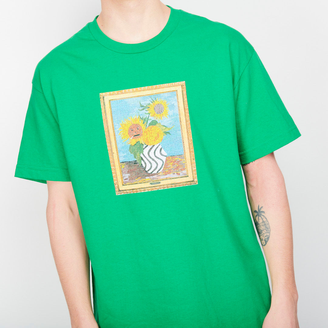 Quartersnacks Fine Art Tee - Green