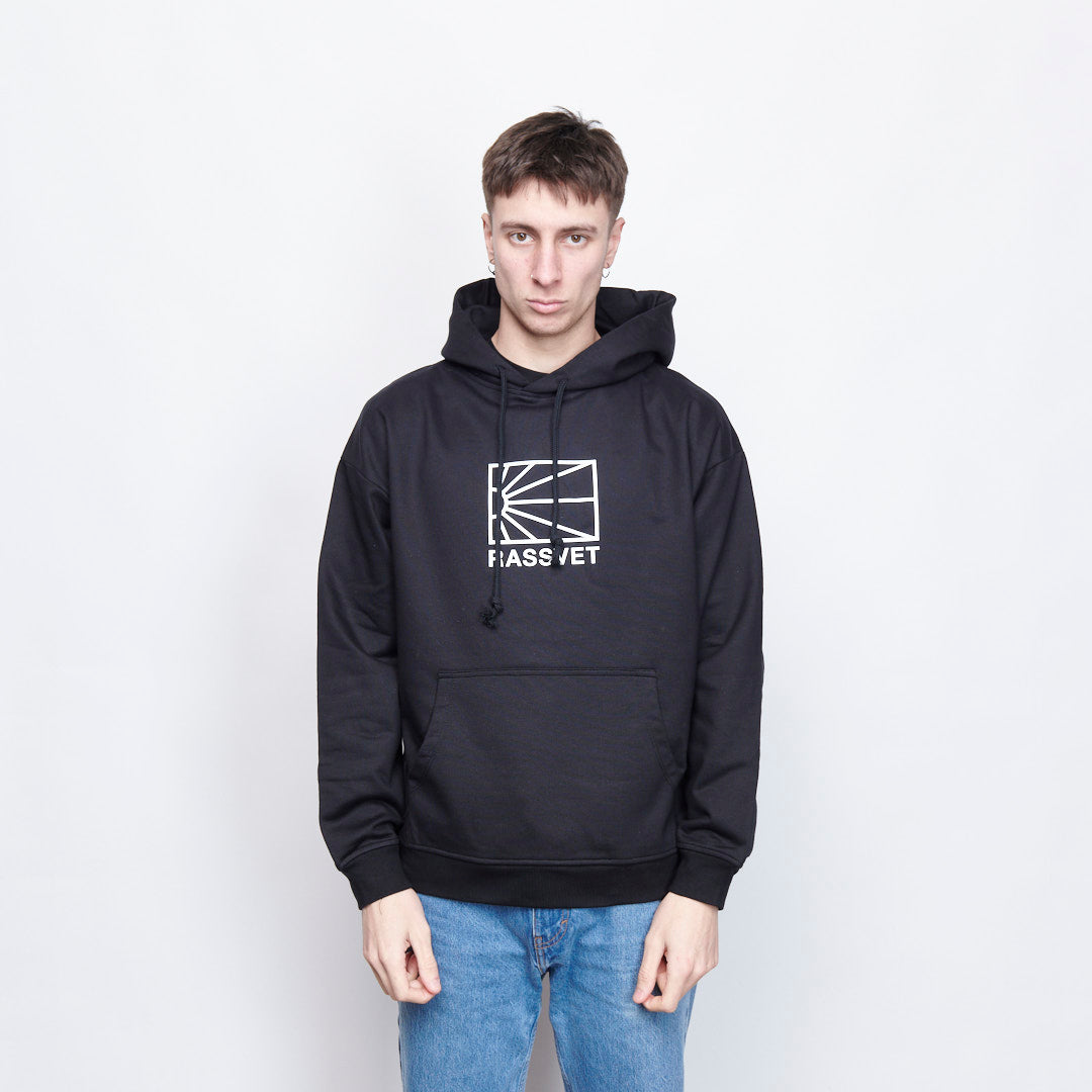 Rassvet Men Logo Hoodie Knit Black