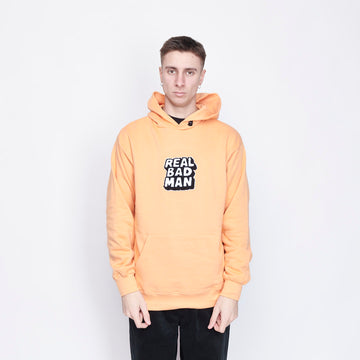 Real Bad Man - Hoodie caterpillar (Orange)