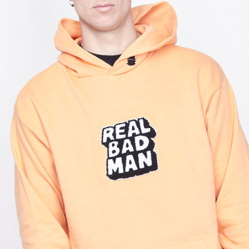 Real Bad Man - Hoodie caterpillar (Orange)