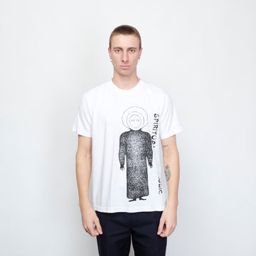 Real Bad Man - Spiritual Bass SS Tee (White)