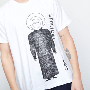 Real Bad Man - Spiritual Bass SS Tee (White)