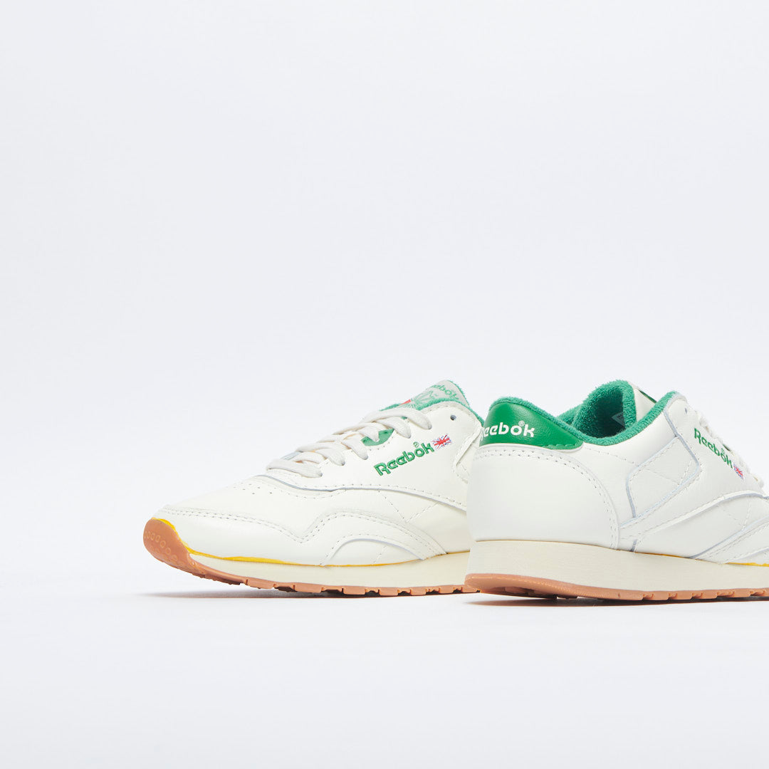 Reebok Classic Leather Plus (Chalk/Green)