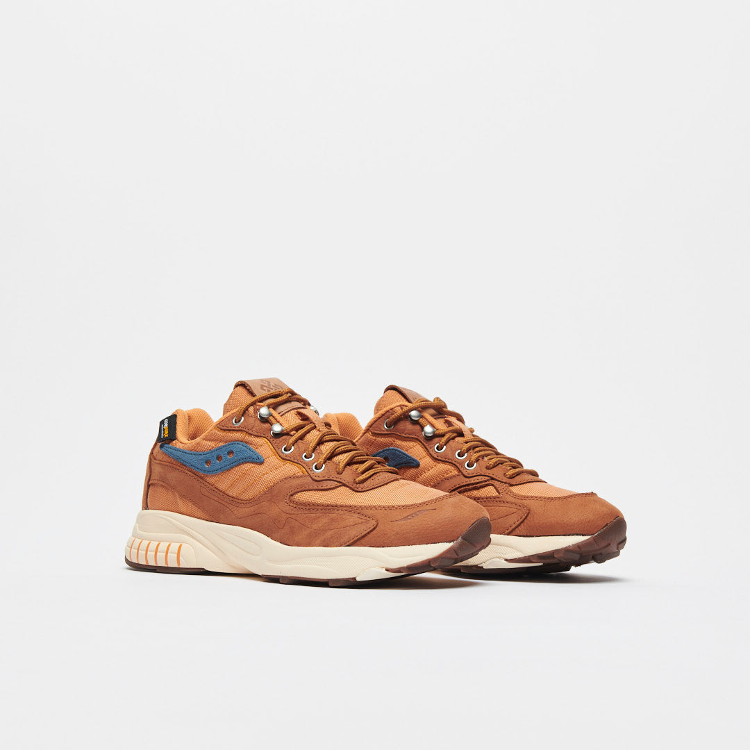 Saucony - 3D Grid Hurricane "Gobi Desert" (Brown/Rust)