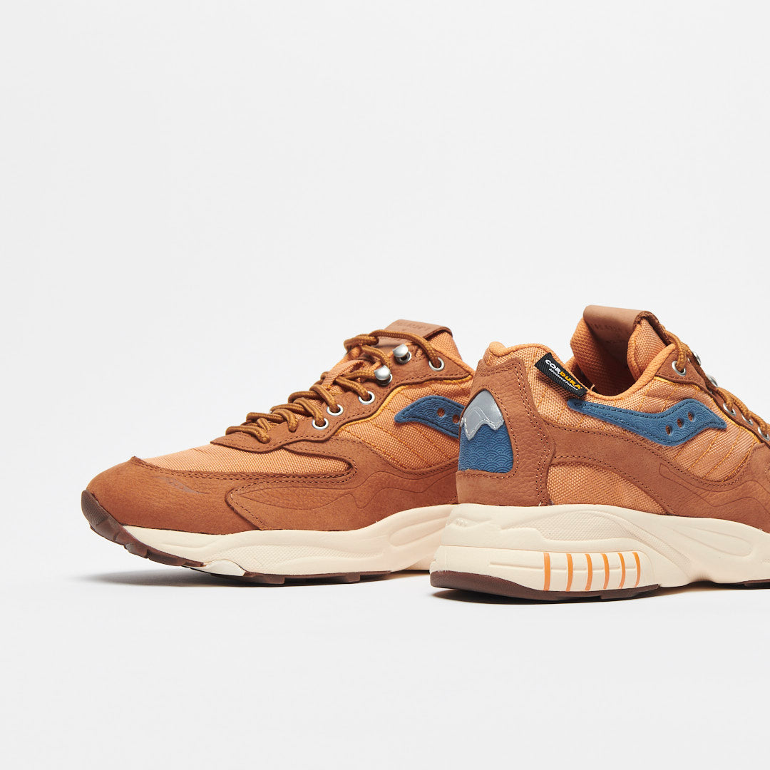 Saucony - 3D Grid Hurricane "Gobi desert" (Brown/Rust)