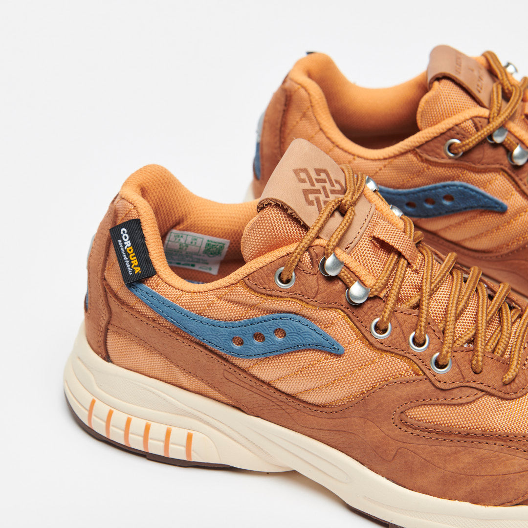 Saucony - 3D Grid Hurricane "Gobi Desert" (Brown/Rust)