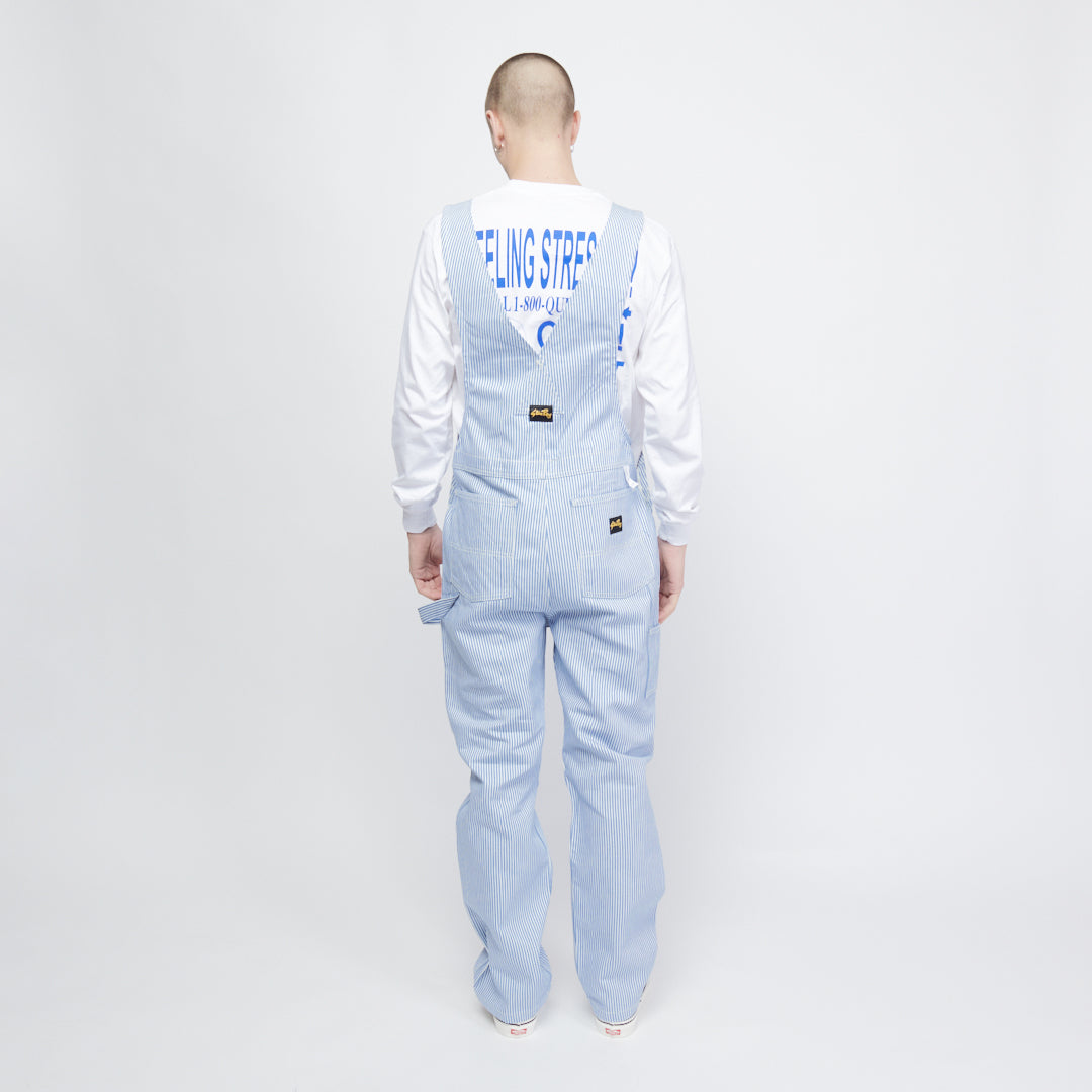 Stan Ray - Earls Bib Overalls (Blue Hickory)