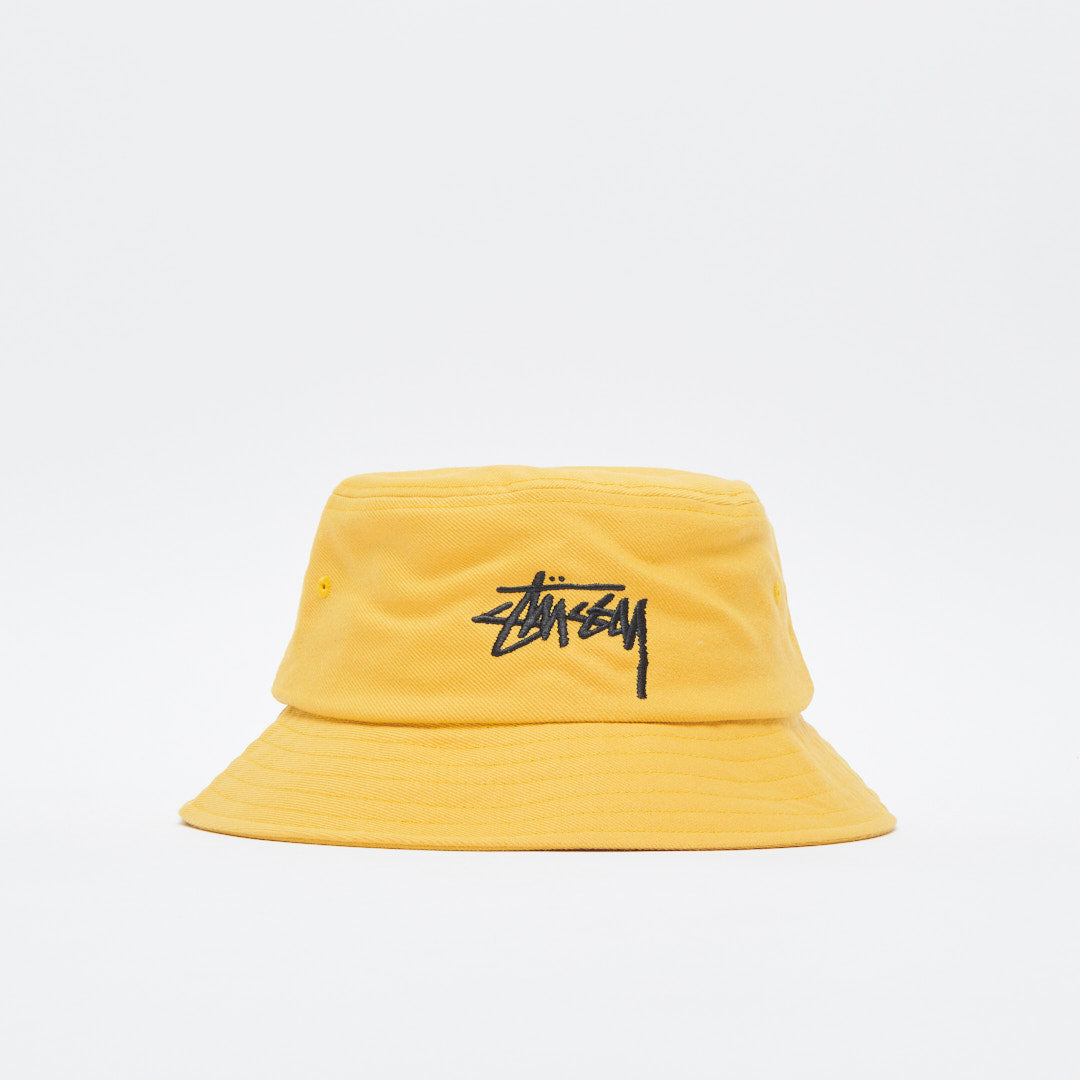 Stüssy - Big Stock Bucket Hat (Mustard)