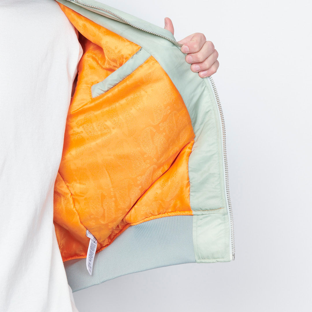 Stussy - Dyed Nylon Bomber (Stone)