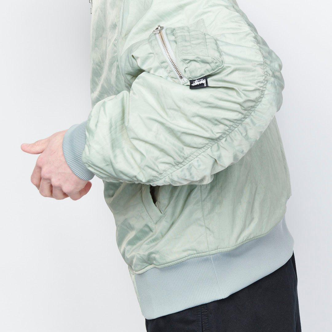 Stussy - Dyed Nylon Bomber (Stone)