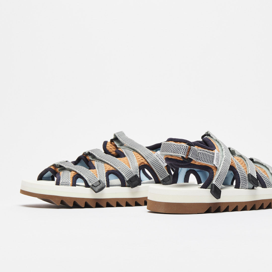 Suicoke - Zip-Ab (Navy/White/Light Brown)