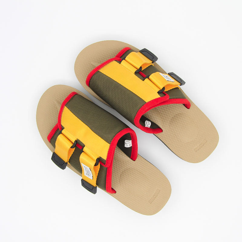 Suicoke Sandale Kaw Cab Olive/Beige