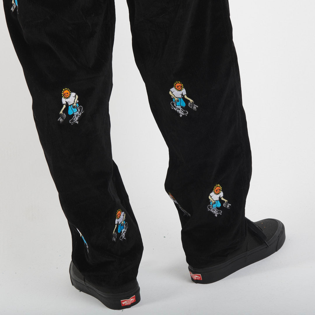 Televisi Star Filmer Cord Pant Black