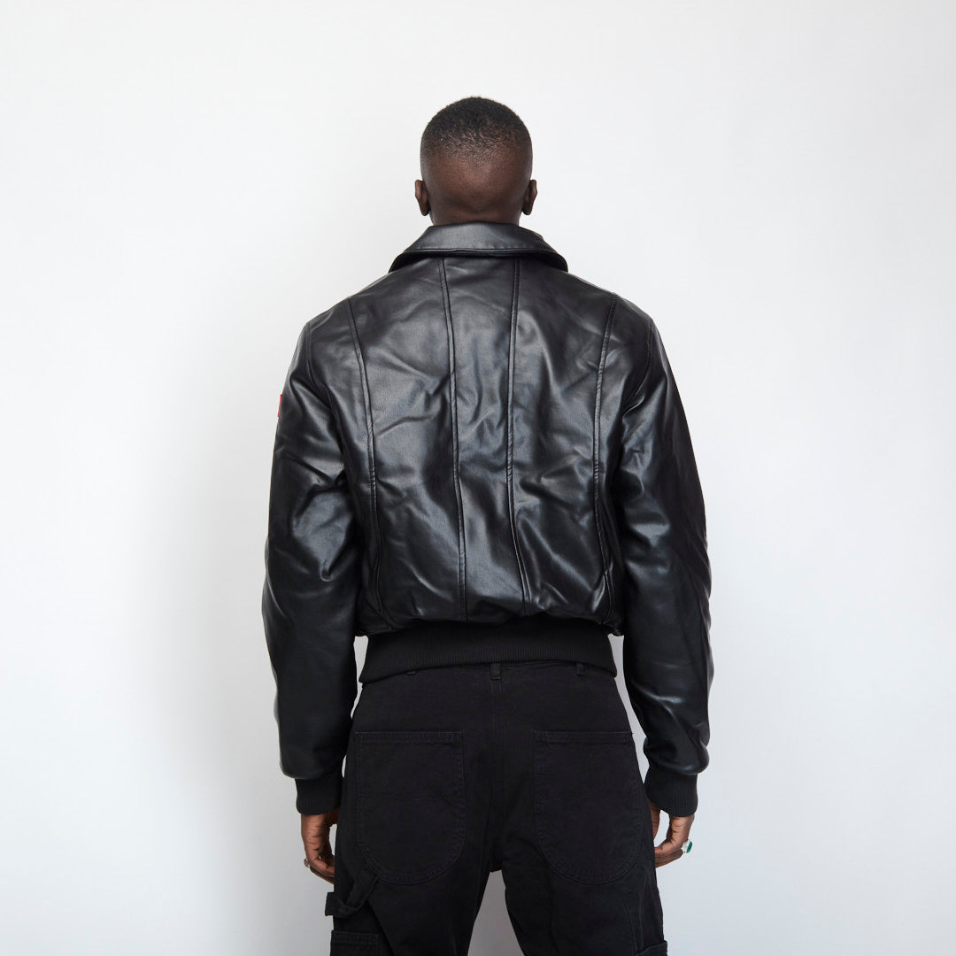 The New Originals - 9-Dots Altitude Jacket (Black Leather)