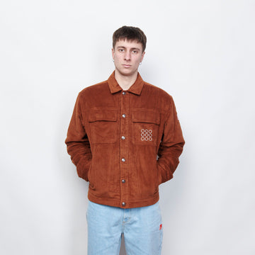 The New Originals - Mutli Pocket Corduroy Jacket  (Gingerbread)