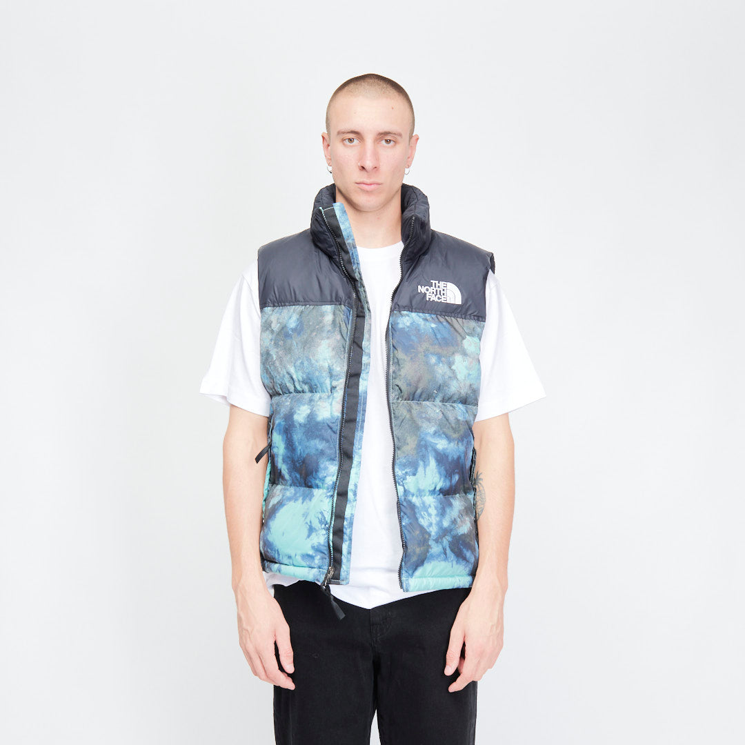 The North Face - 1996 Retro Nuptse Printed Vest (Wasabi)