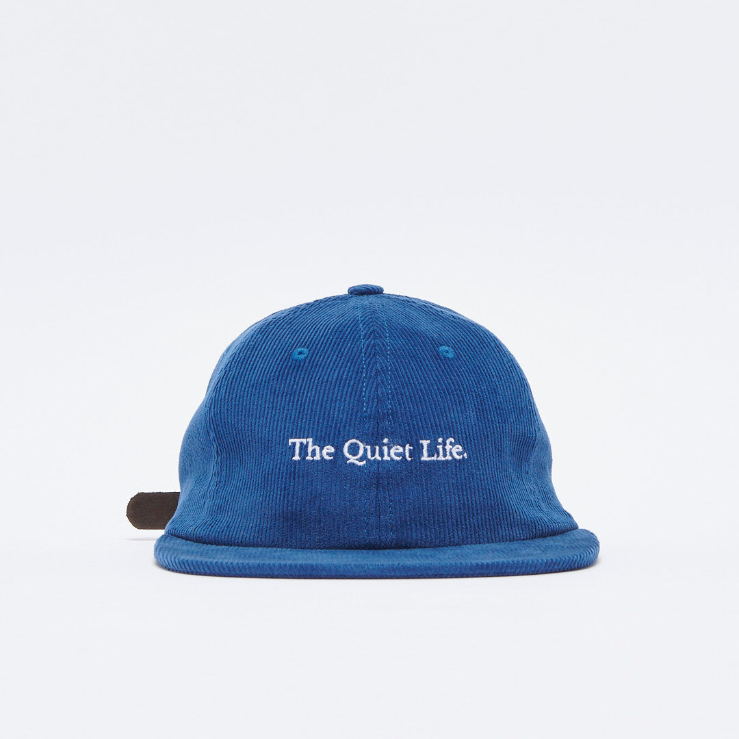 The Quiet Life - Serif Cord Polo Hat "Made in USA" (Blue)