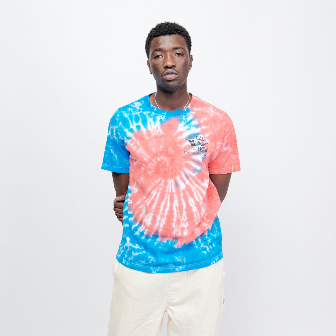 The Quiet Life Stressed Tee (Tie Dye)