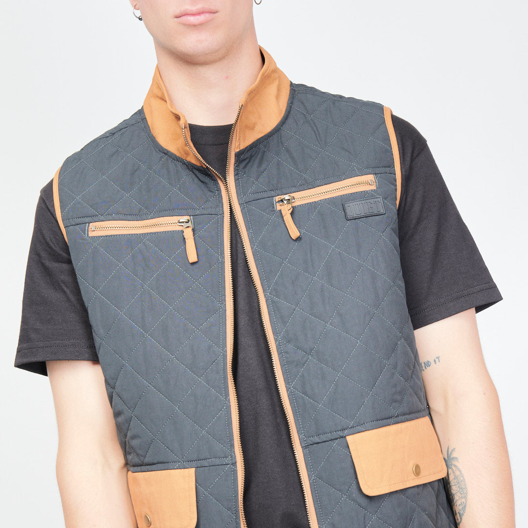 The Quiet Life - Tradesman Vest (Black)