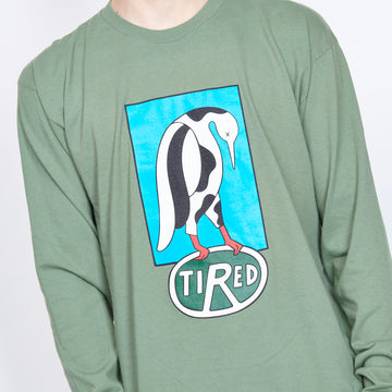 Tired Skateboards - Rover LS Tee (Safari)