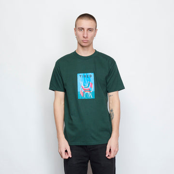 Tired Skateboards - Seats SS Tee (Forest)