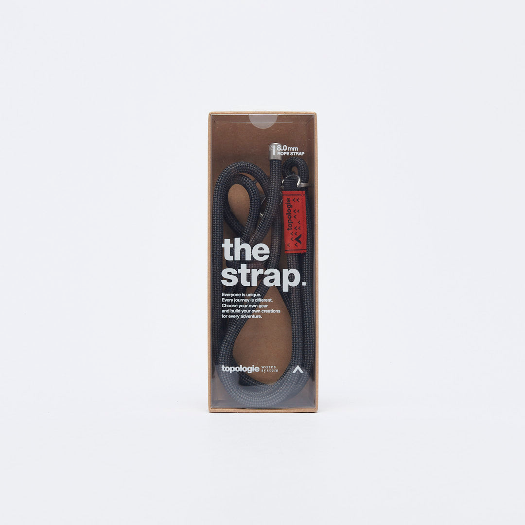 Topology Wares Straps 8.0mm Rope Strap (Black Lattice) – MILK STORE