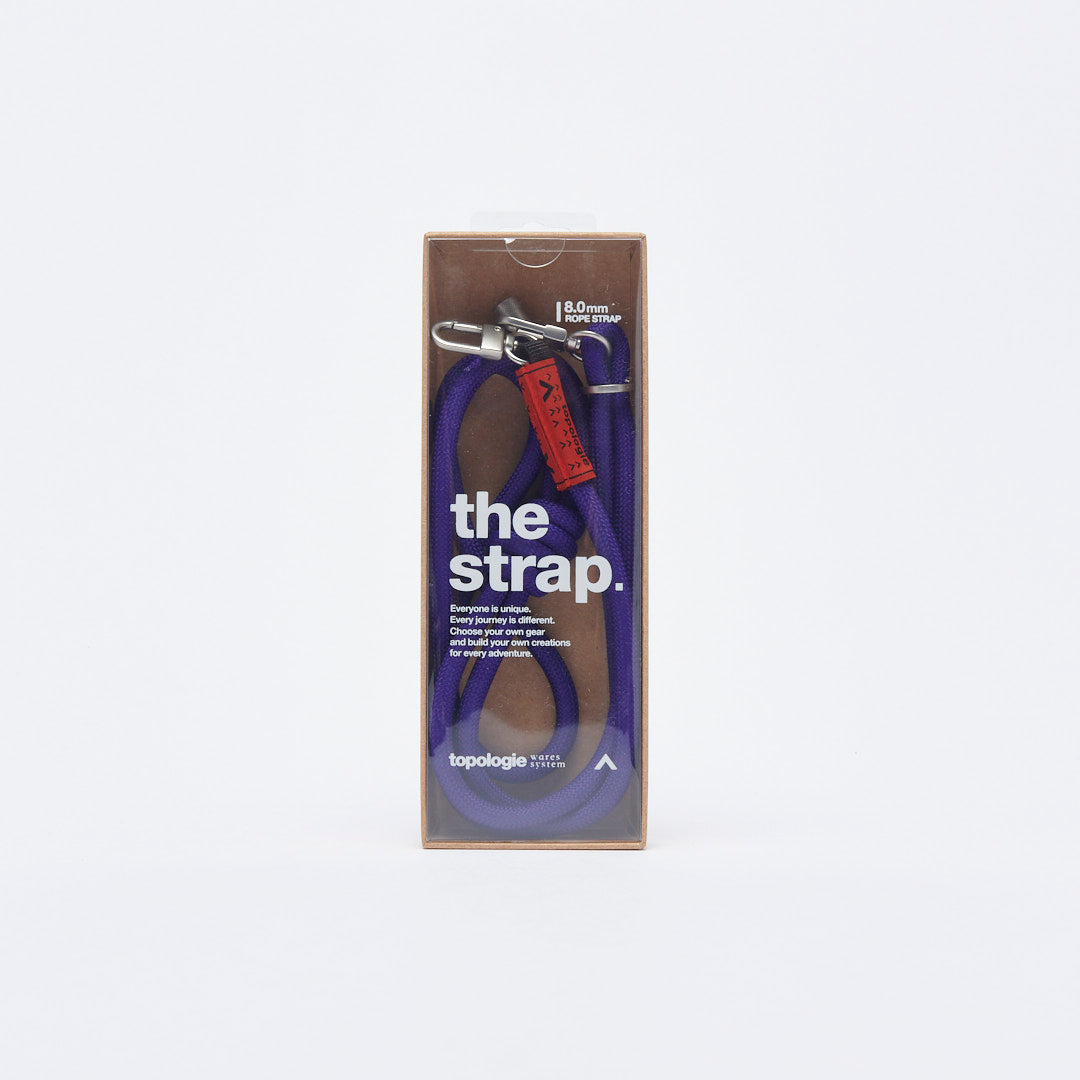 Topologie - Wares Straps 8.0mm Rope Strap (Purple Solid)