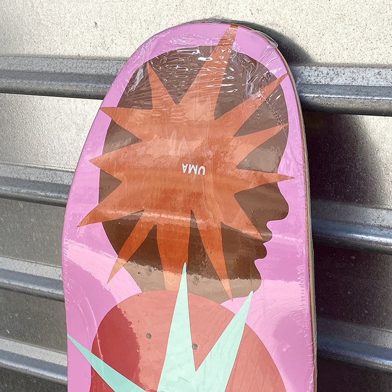 Uma Skateboards Star Head Buddies 8.9 Shaped Deck