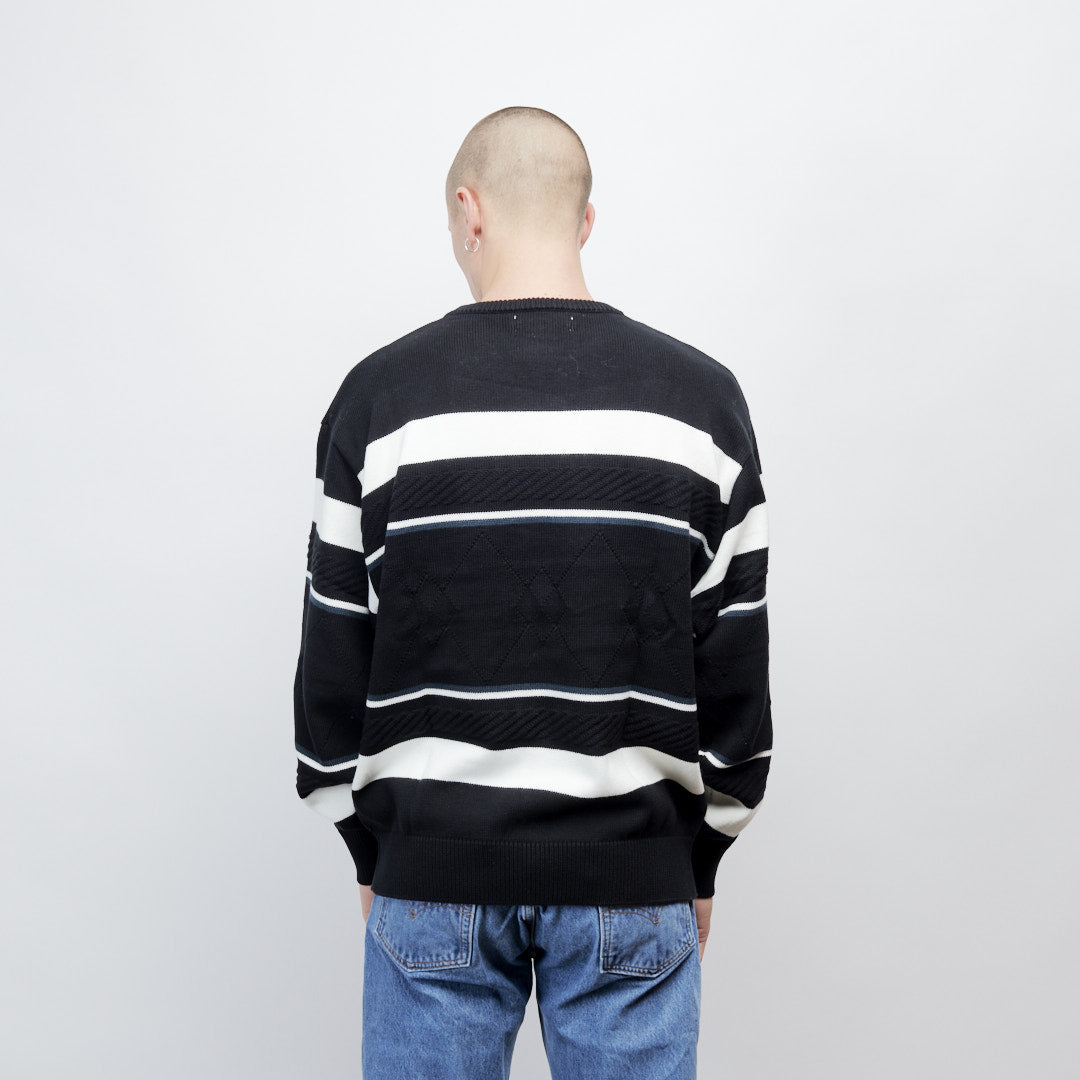 Yardsale Lounge Knit - Black/White