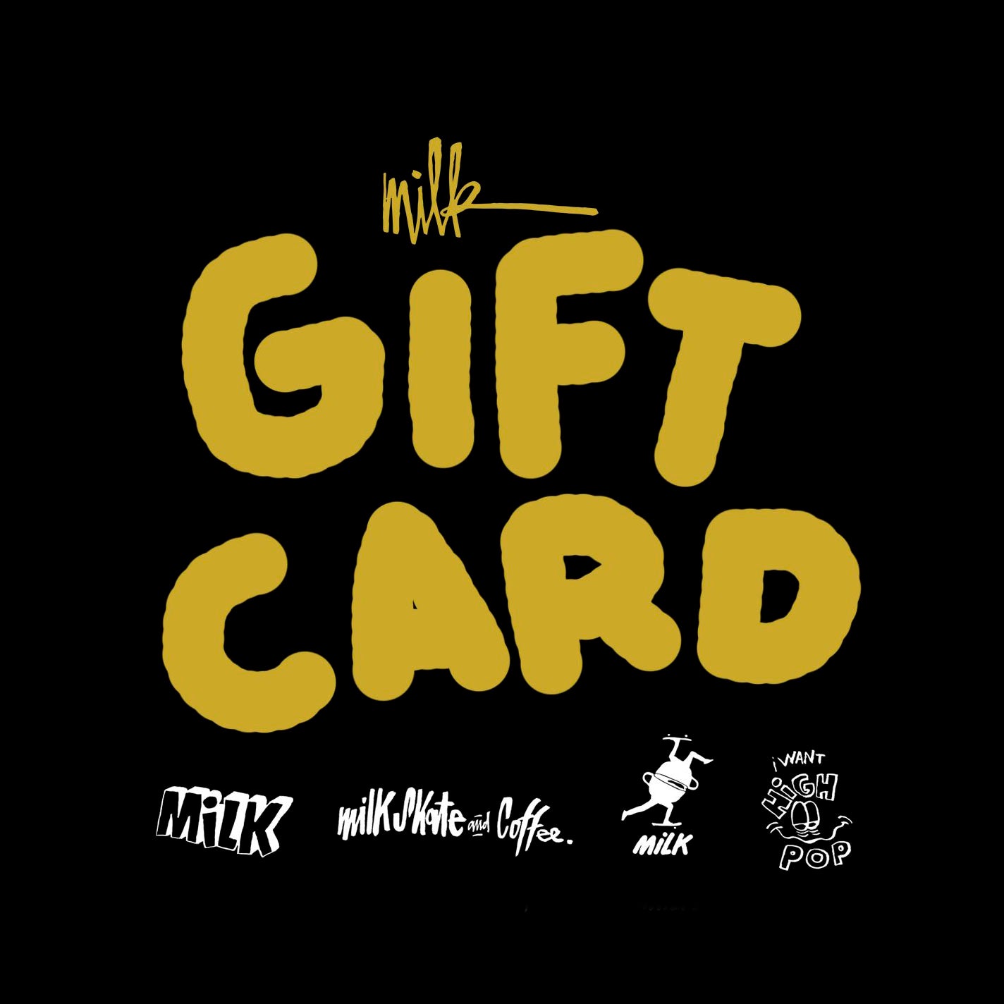 Carte Cadeaux Milk Store Nantes