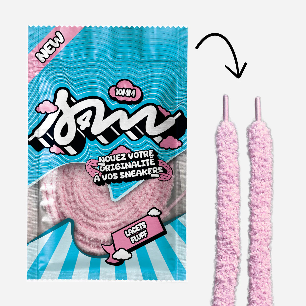Laces - Sell 4 Me - Fluffy Lace Slim (Pink)