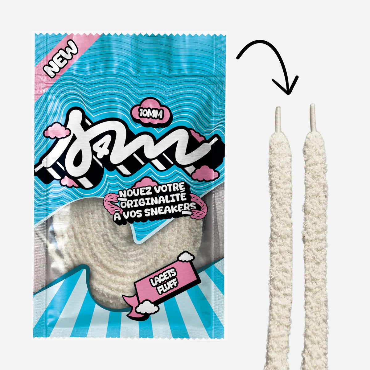 Laces - Sell 4 Me - Fluffy Lace Slim (Beige)