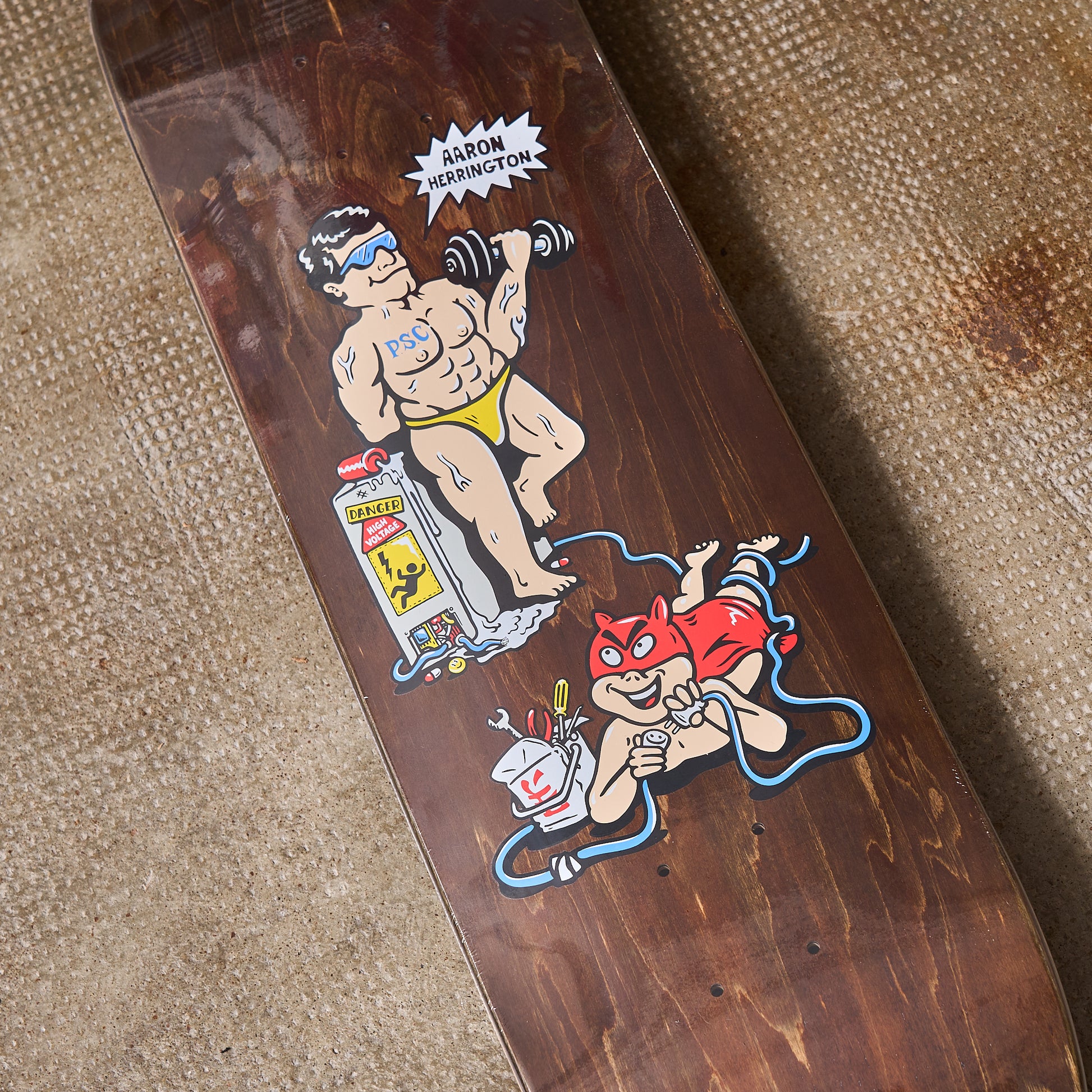 Polar Skate Co - Aaron Herrington Pumping Iron Deck 8.5