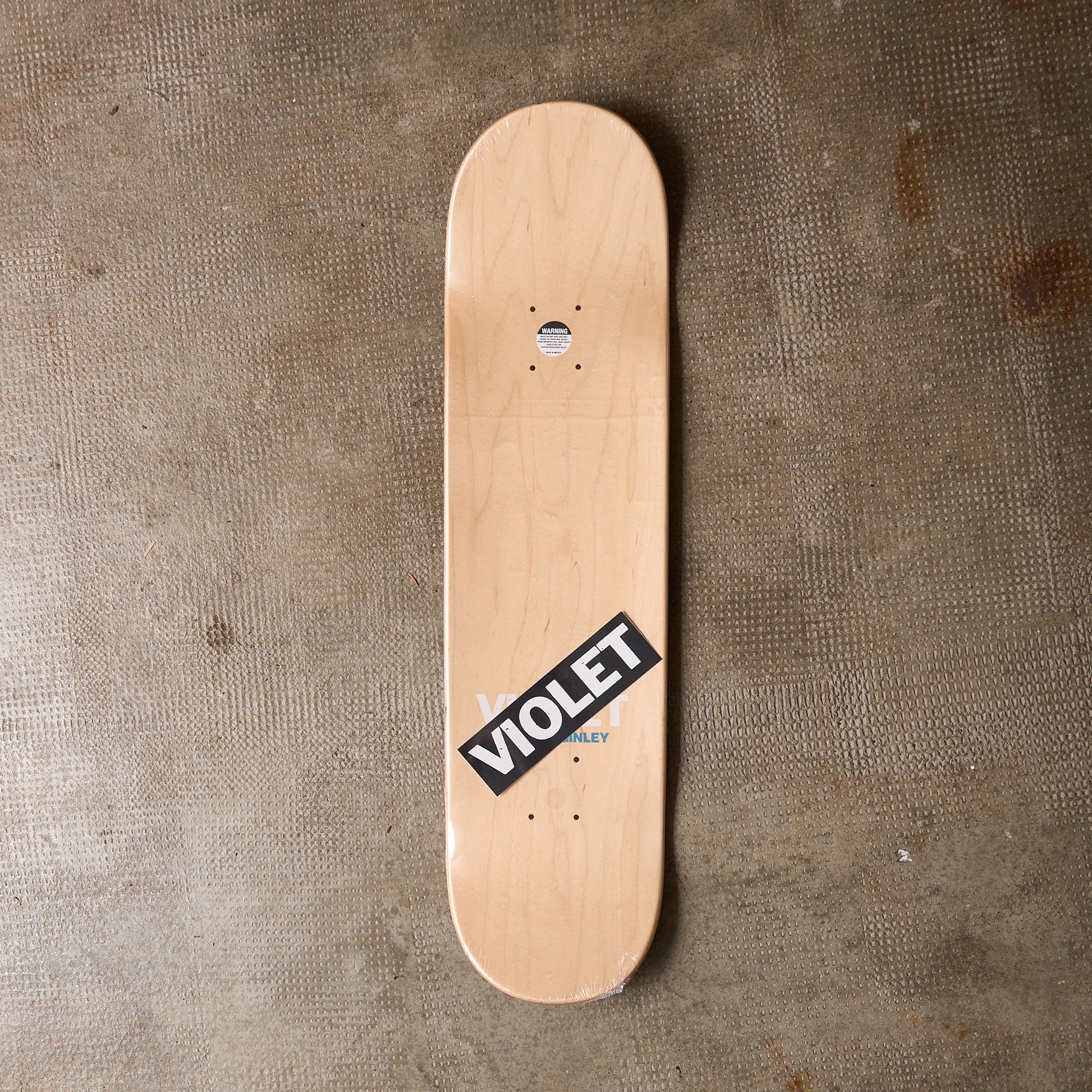 Violet Skateboards -  Ryan McGinley "Lizzy" Deck (Natural) 8