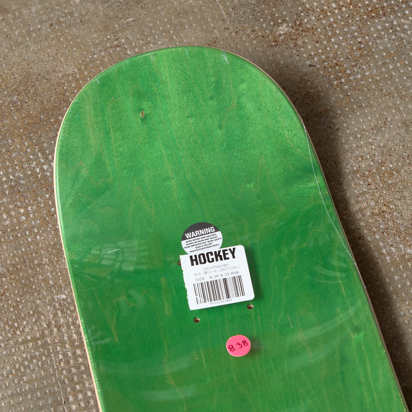 Hockey Skateboards - Take A Hike - John Fitzgerald Deck 8.38