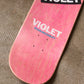 Violet Skateboards -  Ryan McGinley "Lizzy" Deck (Pink) 8.18