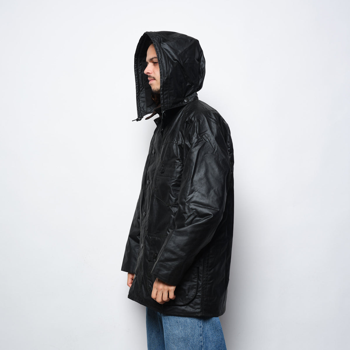 A.P.C x Barbour - Beaufort Wax Jacket Dark Sage