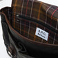 A.P.C x Barbour - Wax Tarras Bag (Dark Sage)