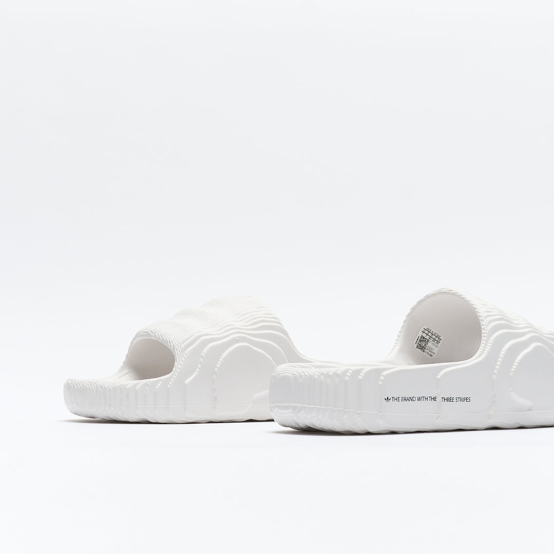 ADIDAS Originals - Adilette 22 (Crystal White / Crystal White / Core Black)