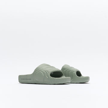 ADIDAS Originals - Adilette 22 W (Silver Green/Silver Green/Core Black)