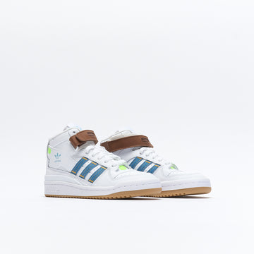 ADIDAS Originals - Forum Mid "Ksenia Schnaider" (White/ Supplier Colour/ Preloved Brown)