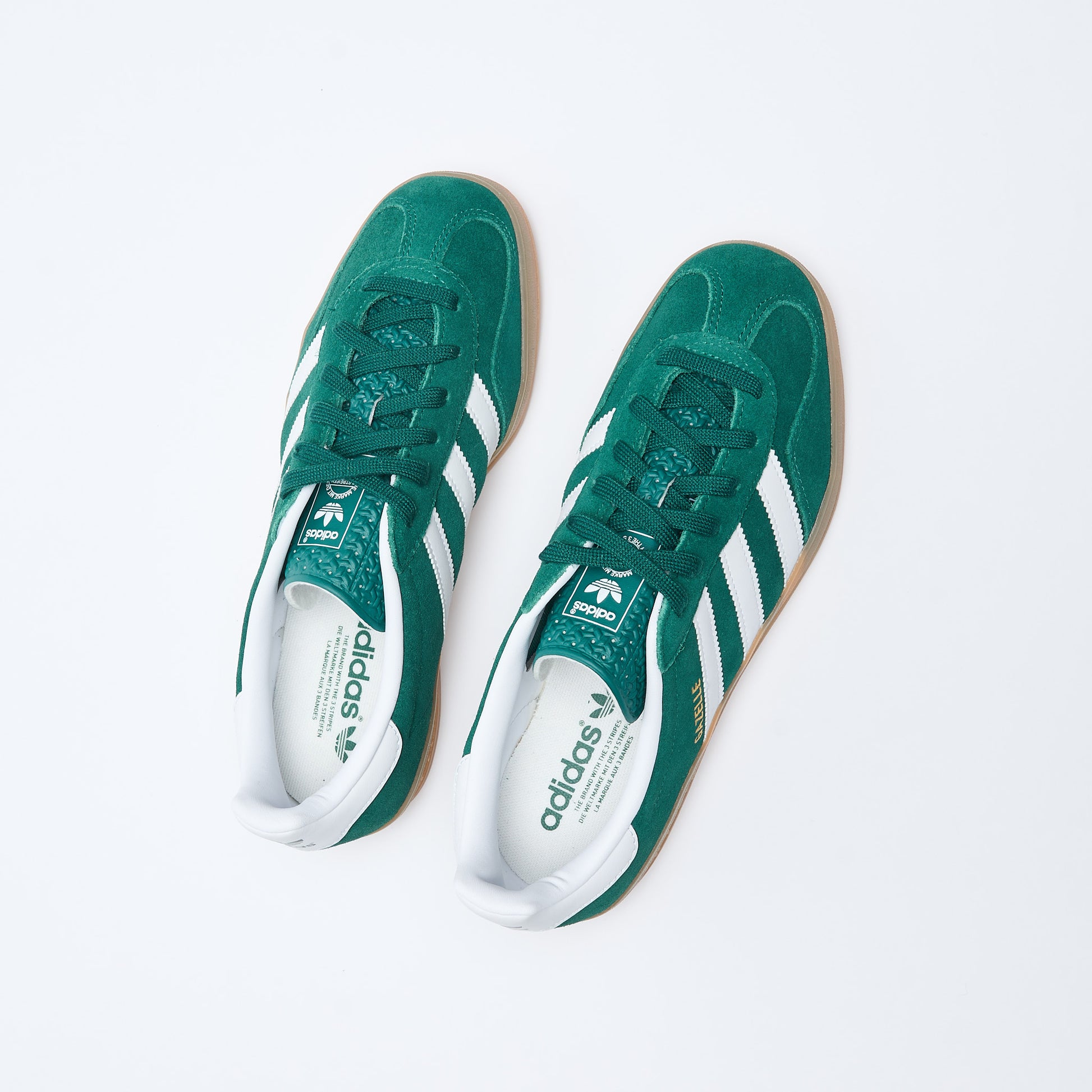 Adidas Originals - Gazelle Indoor (Collegiate Green/Cloud White/Gum) MILK STORE Adidas Originals - Gazelle Indoor (Collegiate Green/Cloud White/Gum) MILK STORE
