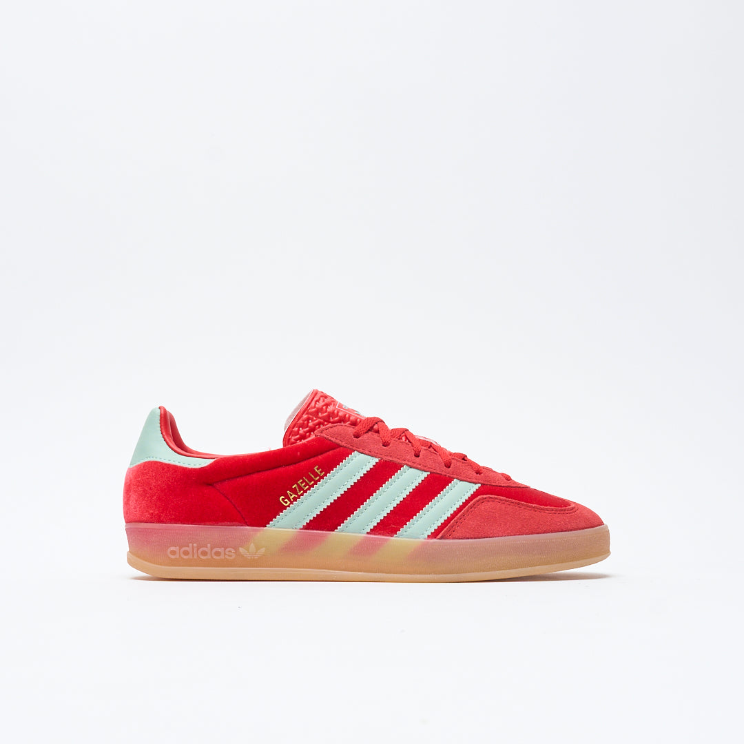 ADIDAS Originals - Gazelle Indoor W (Better Scarlet/Hazy Green/Gum)