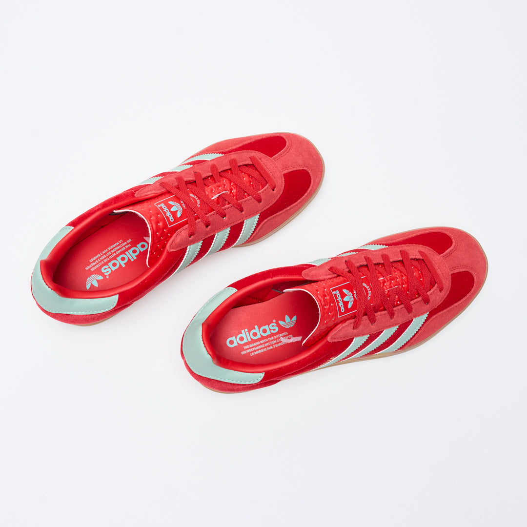 ADIDAS Originals - Gazelle Indoor W (Better Scarlet/Hazy Green/Gum)
