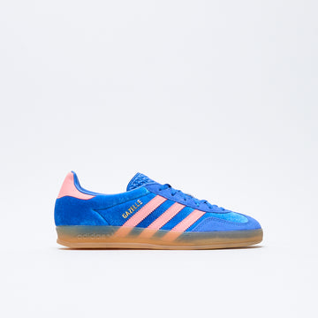 ADIDAS Originals - Gazelle Indoor W (Blue/Semi Pink Spark/Gum)