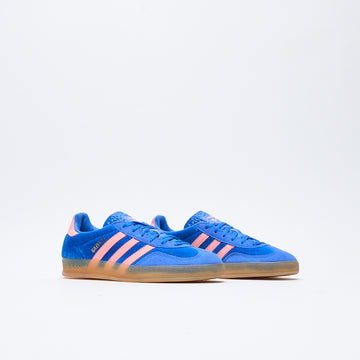 ADIDAS Originals - Gazelle Indoor W (Blue/Semi Pink Spark/Gum)