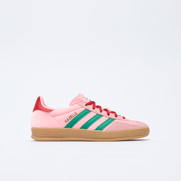 ADIDAS Originals - Gazelle Indoor W (Court Green/Glow Pink/Gum)